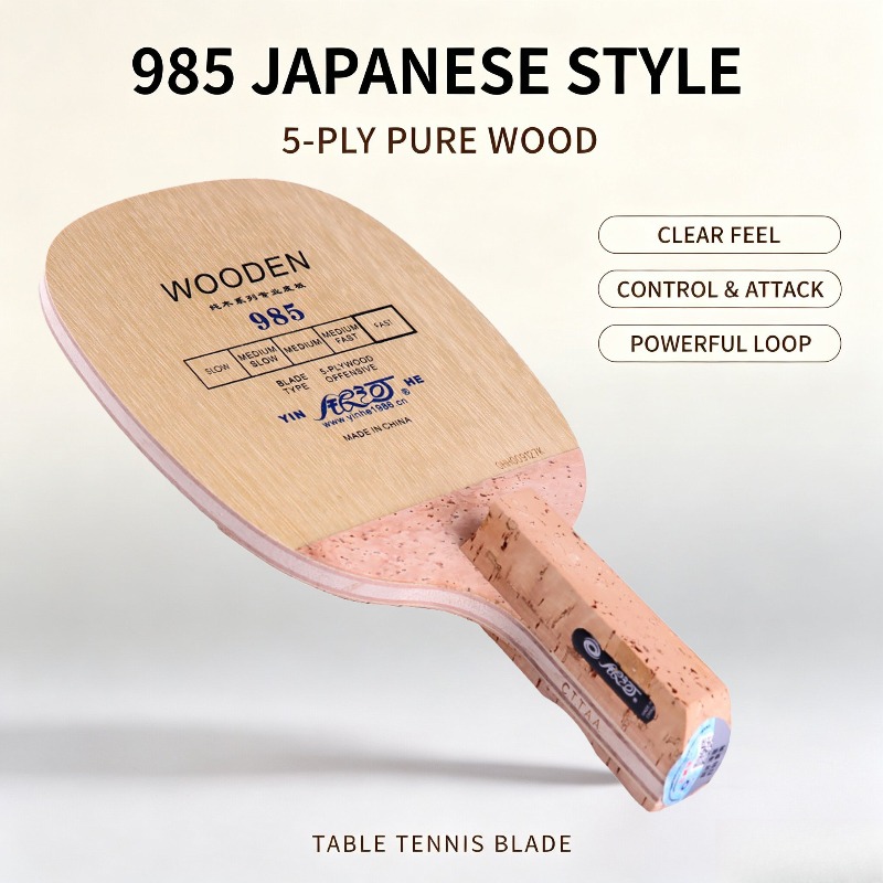 Table Tennis Bat - YINHE 985 Japanese Penhold Table Tennis