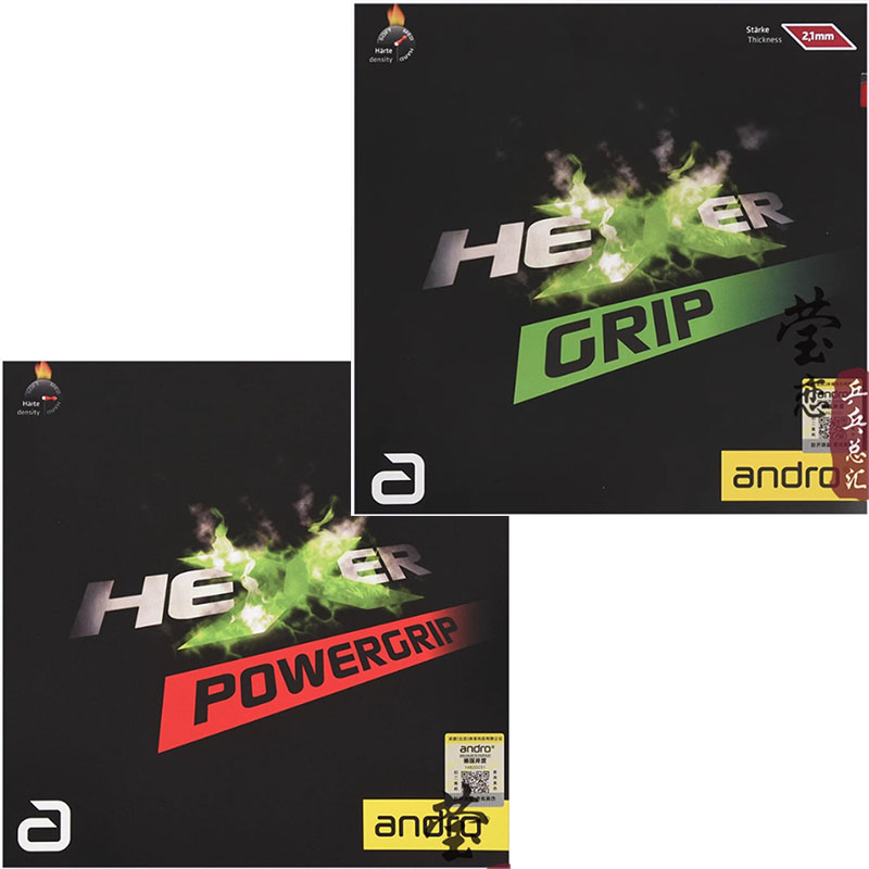 Table Tennis Racket - Andro HEXER GRIP table tennis rubber