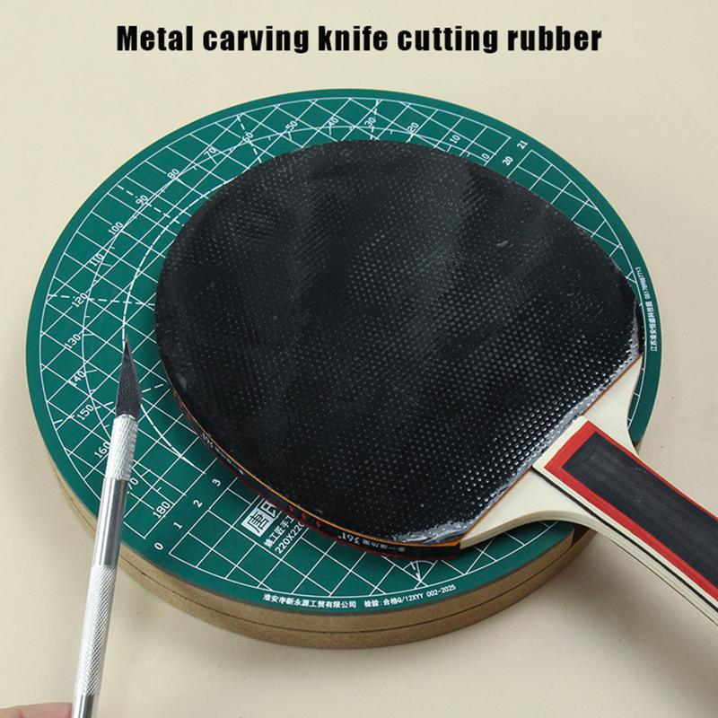 Table Tennis Bat - New Table Tennis Rubber Rotating Cutting