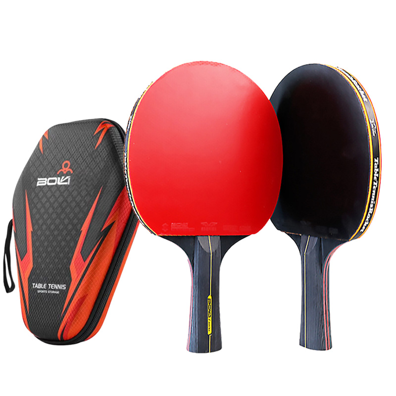Table Tennis Kit Bag - 6 Star Table Tennis Racket 2PCS