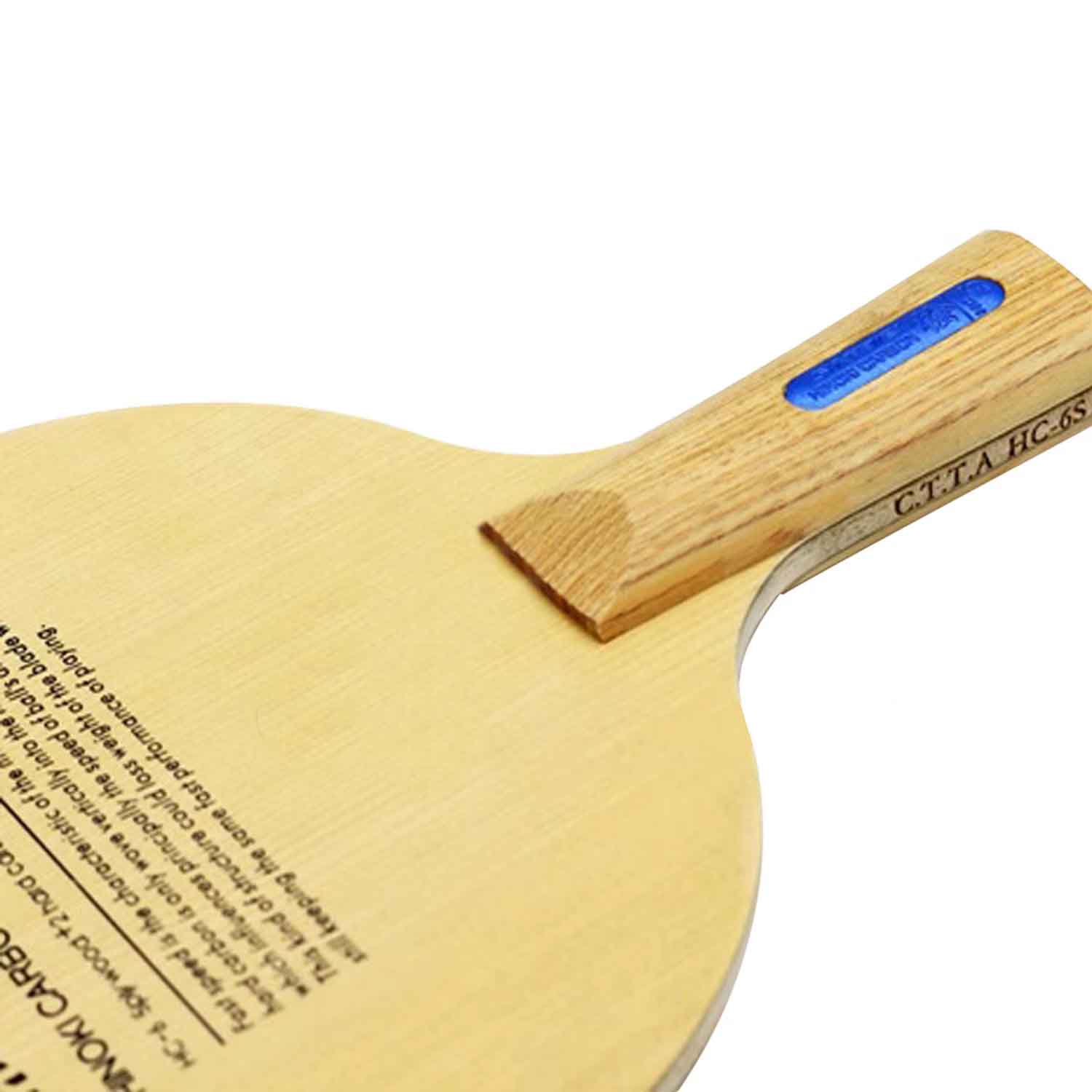 Table Tennis Forehand - SANWEI HC6S Hinoki Carbon Table Tennis