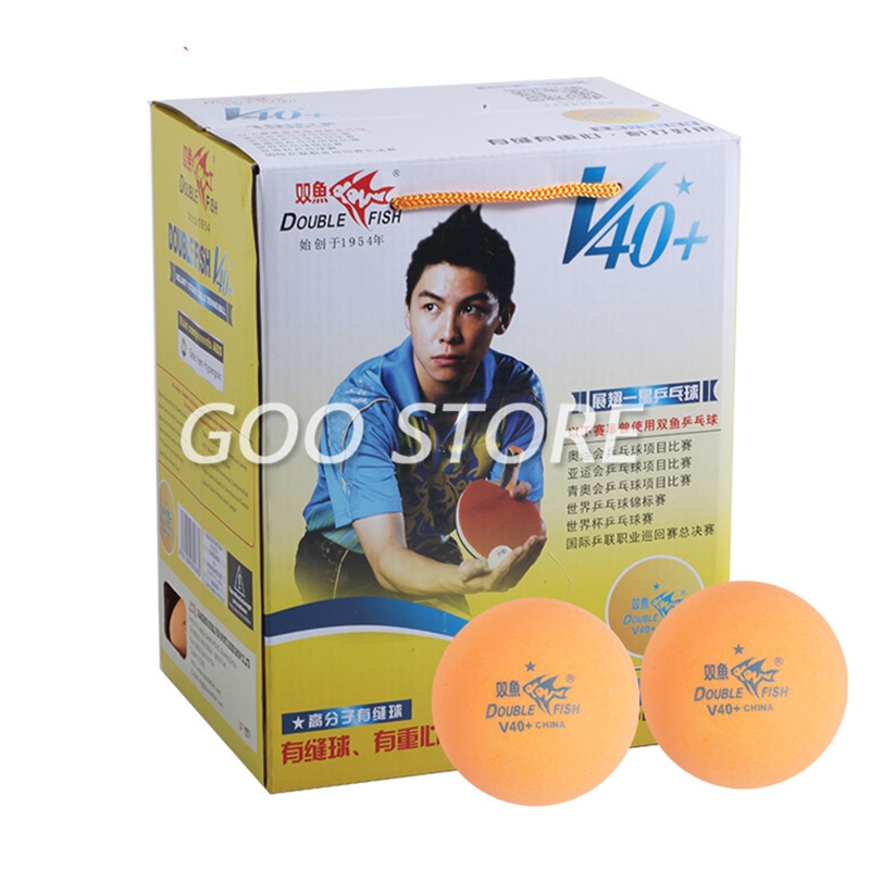 100 balls Double Fish V40+ 1-S - Table Tennis Vr recension och pris