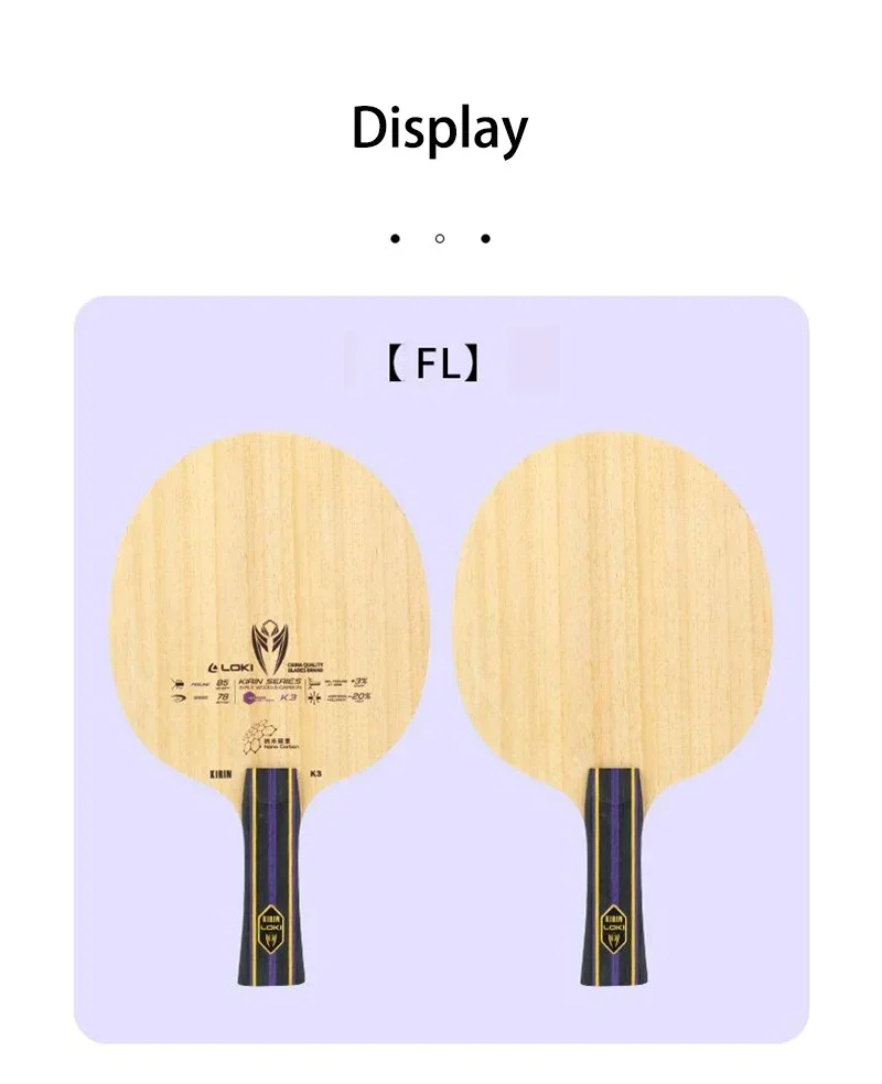 Original LOKI Kirin K3 Table T - Table Tennis Kit Bag recension och pris