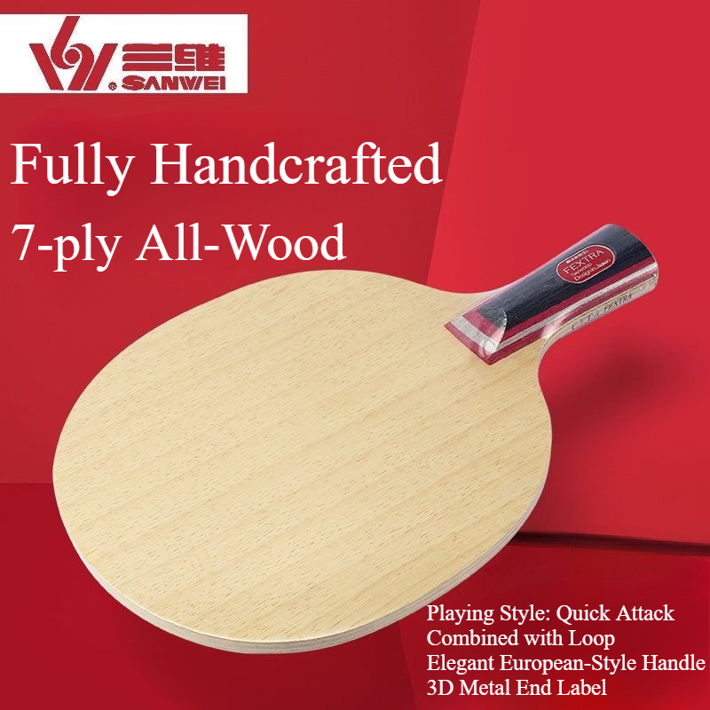 New SANWEI FEXTRA 7 Table Tenn - Table Tennis Bat recension och pris
