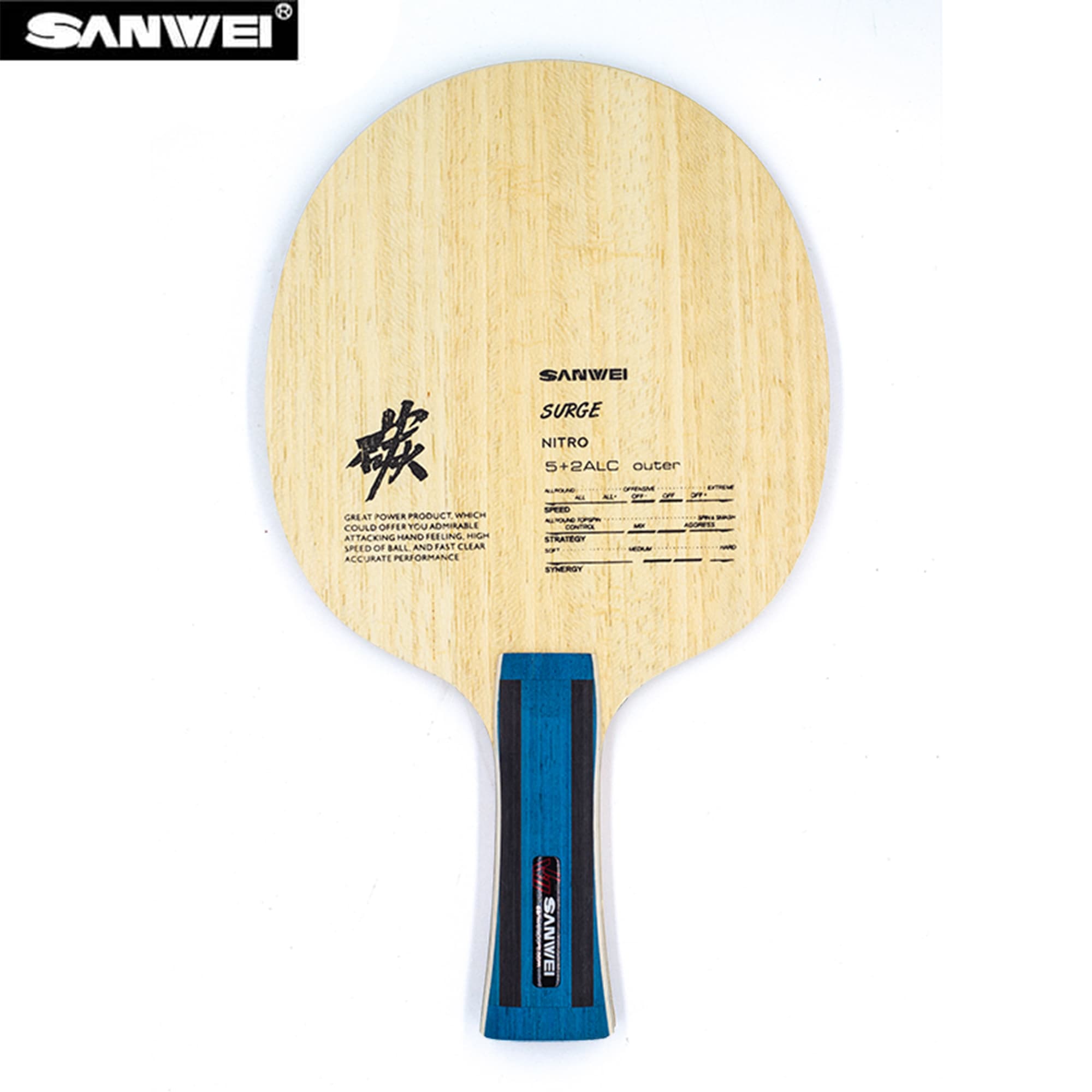 SANWEI Nitro ALC Table Tennis  - Table Tennis Viscaria recension och pris