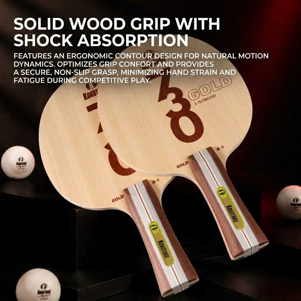 Kokutaku Table Tennis Blade FL - Table Tennis Racket recension och pris
