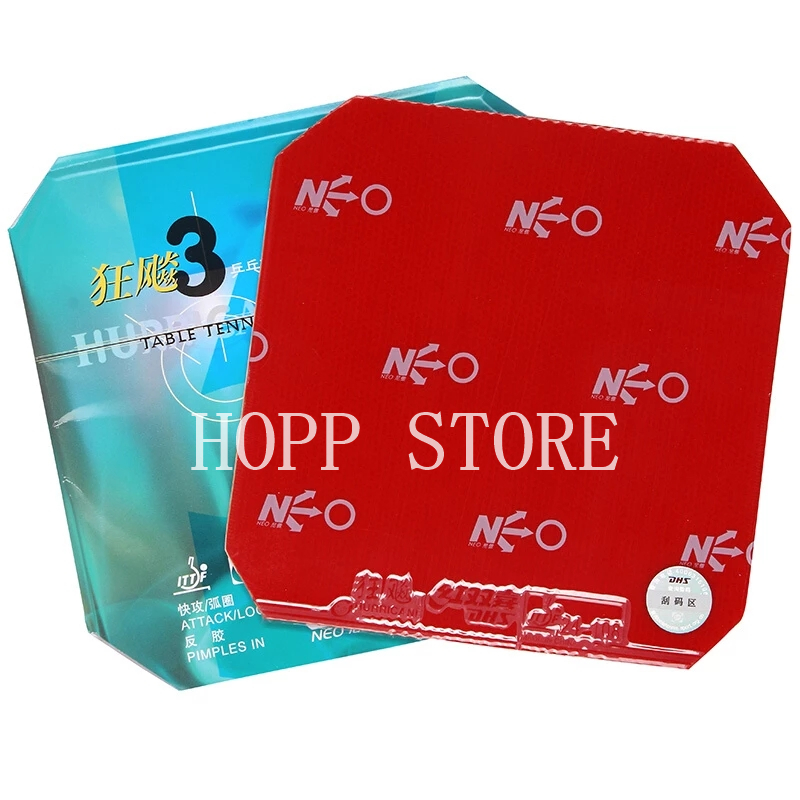 DHS Hurricane 3 neo table tenn - Table Tennis Forehand recension och pris
