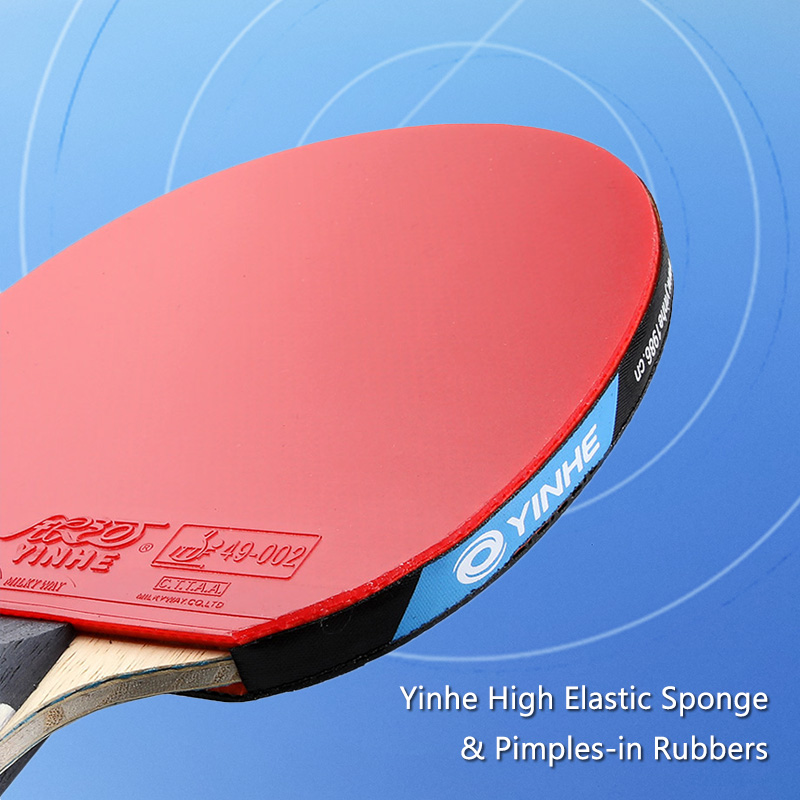 Yinhe 10-star Ping Pong Racket - Table Tennis Viscaria recension och pris