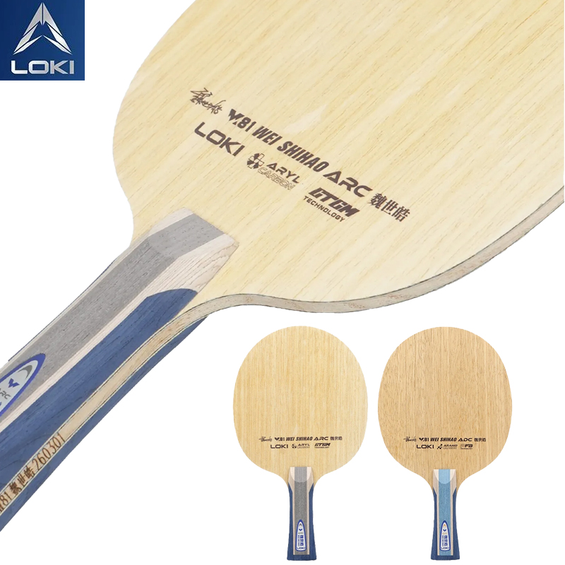 LOKI W81 Series Wei Shihao Tab - Table Tennis Racket recension och pris