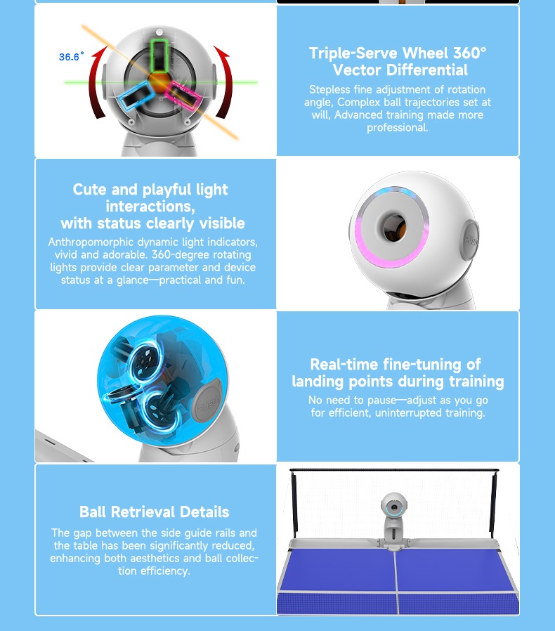 Upgraded Version Electric Inte - Table Tennis Table recension och pris