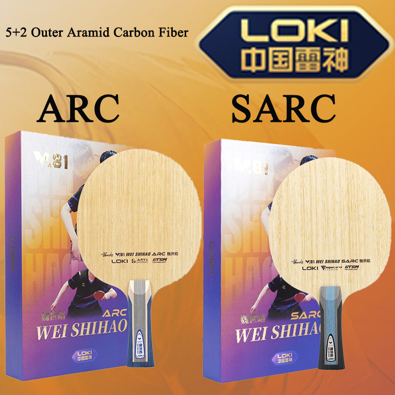 New LOKI W81 Series ARC SARC T - Table Tennis Racket recension och pris