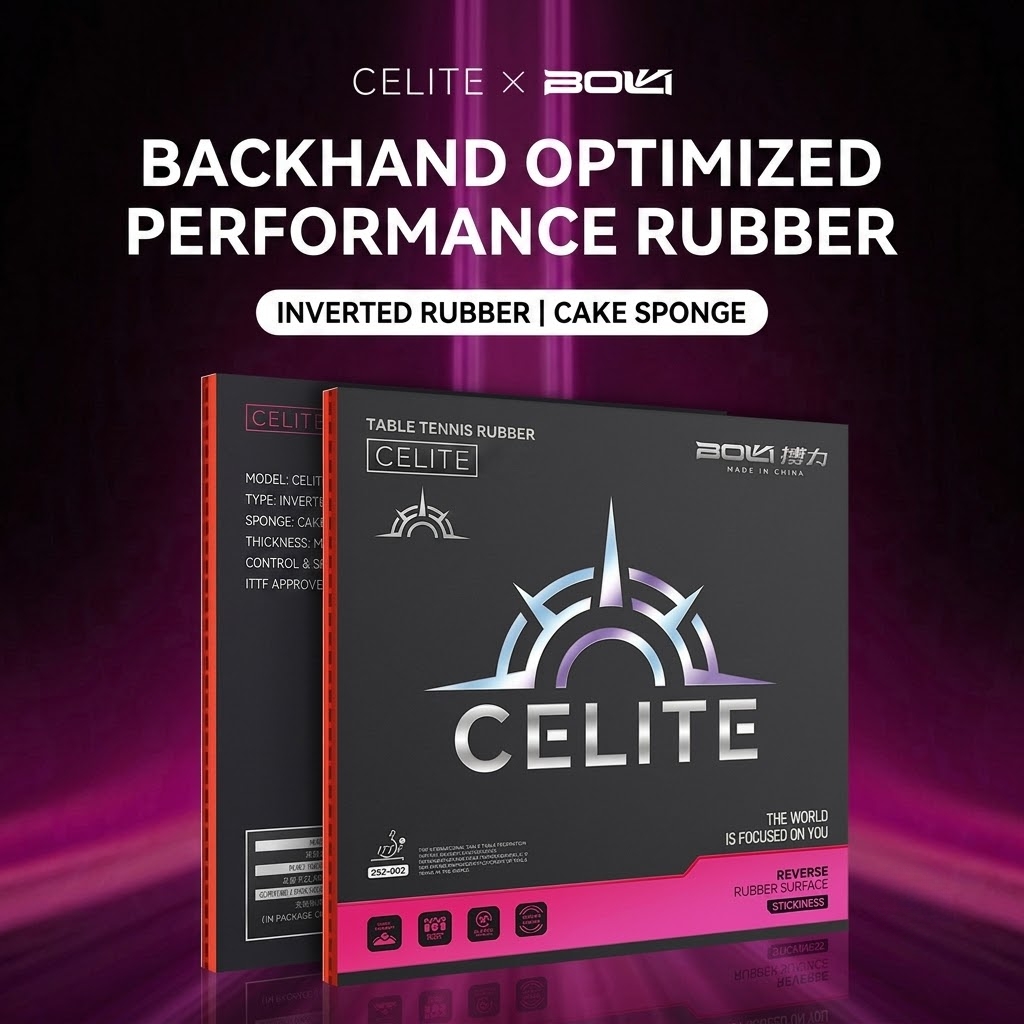Boli Table Tennis Racket Rubbe - Table Tennis Forehand recension och pris