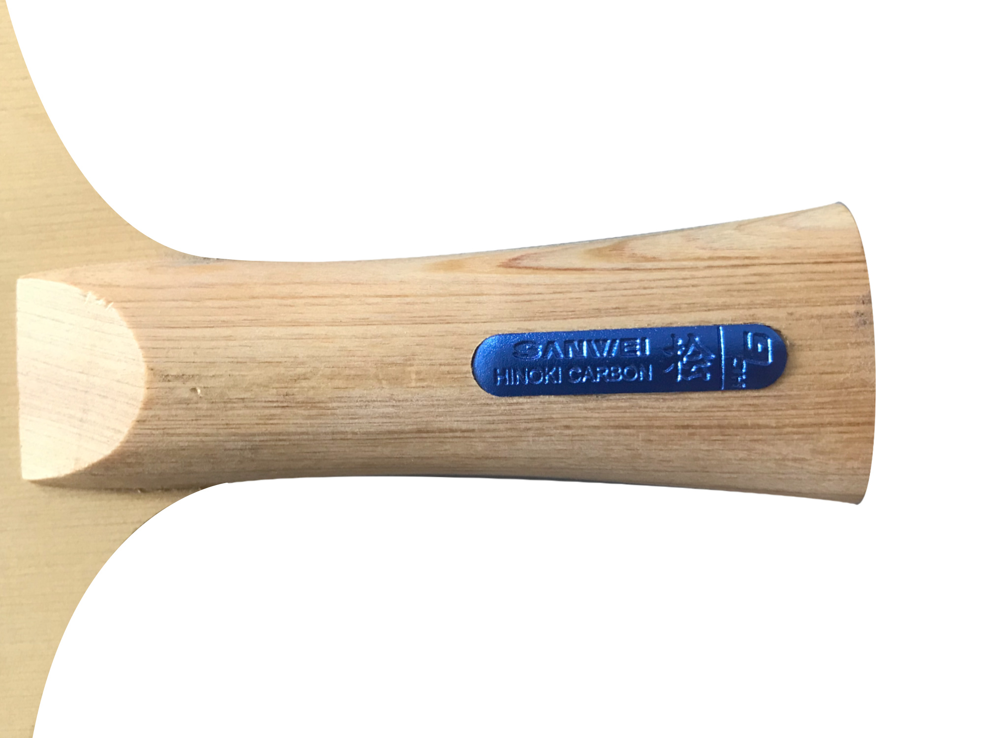 SANWEI HC6S Hinoki Carbon Tabl - Table Tennis Forehand recension och pris